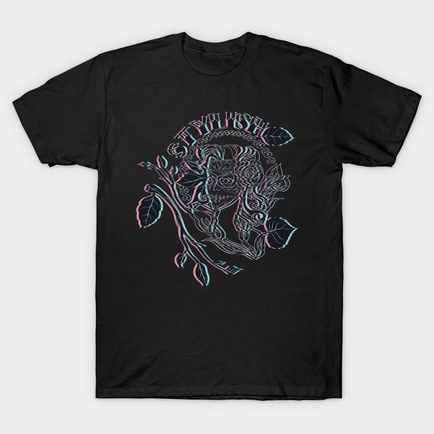 Stylish 3D Woman T-Shirt by JakeRhodes